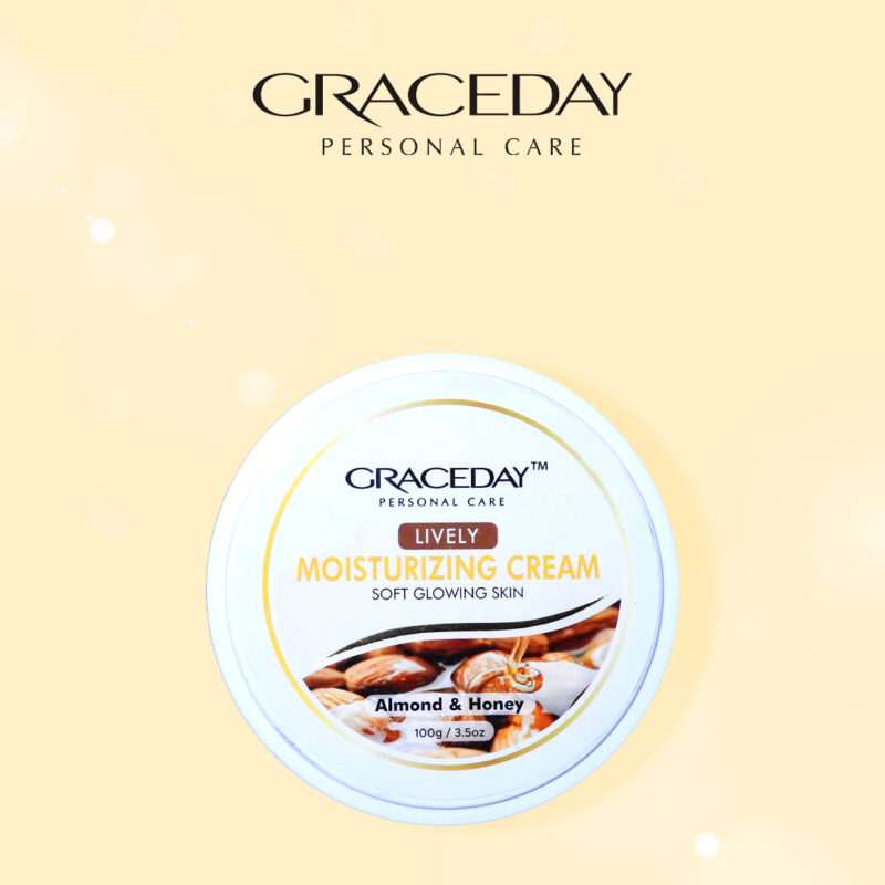 Graceday Almond & Honey Moisturizing Cream – Nourishment and Hydration for Radiant Skin - Image 2