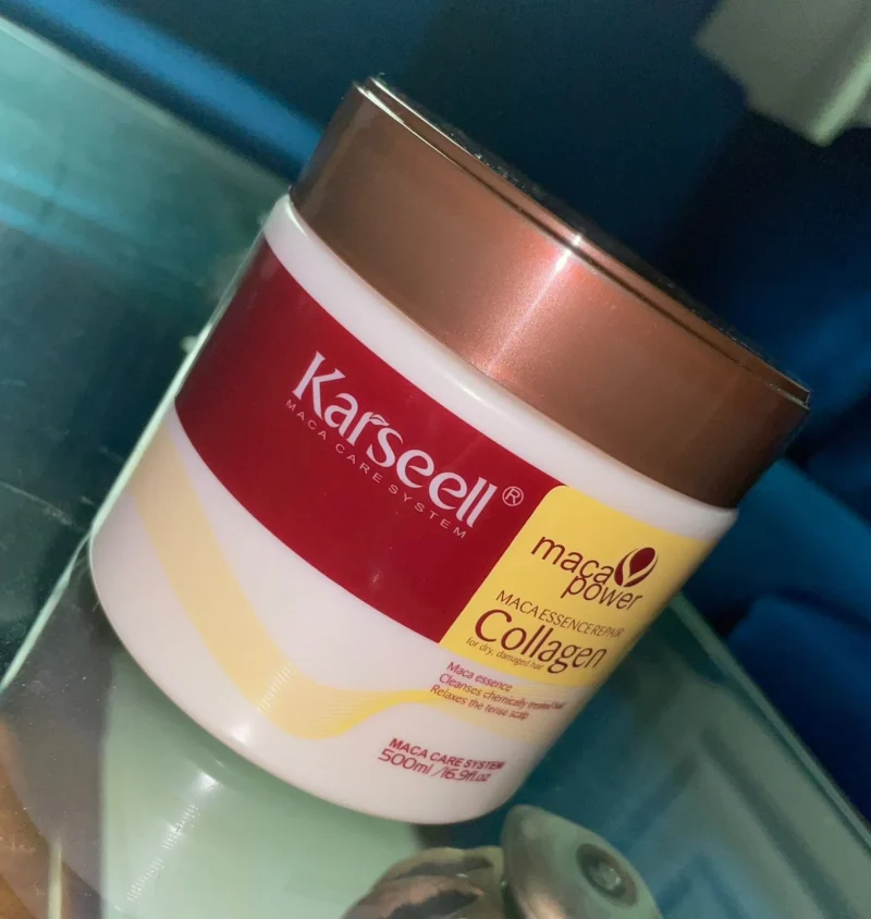 Karseell Collagen Hair Treatment Mask For Dry Damaged & All Hair Types - 500ml - Image 8