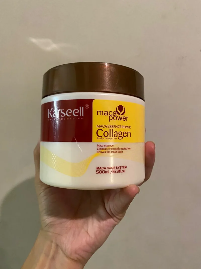 Karseell Collagen Hair Treatment Mask For Dry Damaged & All Hair Types - 500ml - Image 6