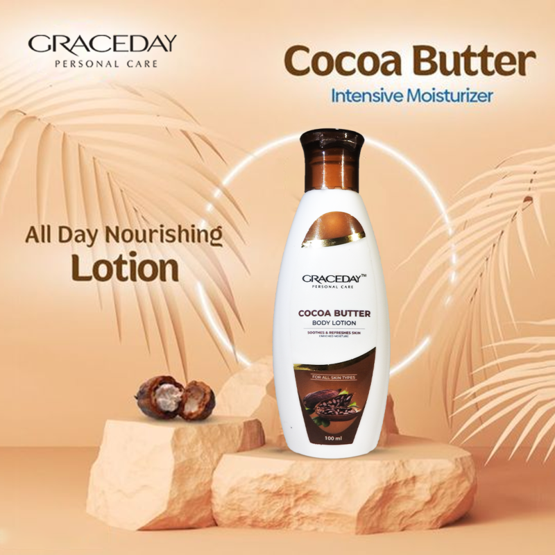 Graceday Cocoa Butter Body Moisturizing Lotion – Indulge Your Skin in Rich Hydration - Image 2