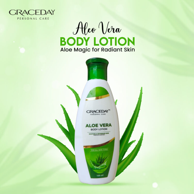Graceday Body Moisturizing Aloe Vera Lotion - Image 2
