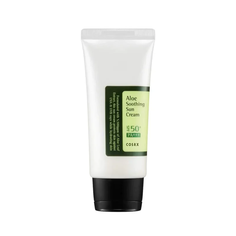 COSRX Aloe SPF 50+ Sun Cream – Hydrating & Non-Greasy | 50ml